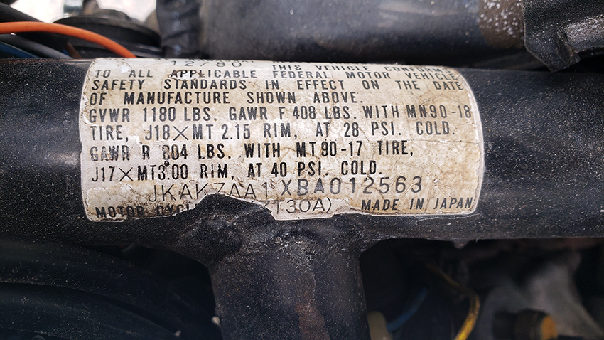Kawasaki KZ1300